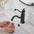 Single-handle Bathroom Faucet with Drain Assembly