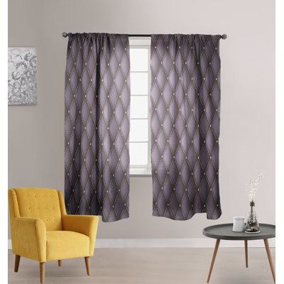 Semi Sheer Curtain Pair