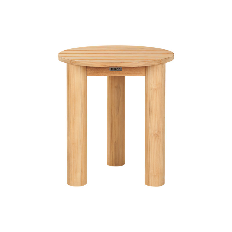 Rudolph Round Teak Outdoor Side Table