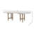 Triad Double Pedestal Dining Table With Leaf