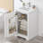 20" Bathroom Vanity With Sink, Bathroom Cabinet With Soft Closing Door, Storage Rack And Adjustable Shelve,-1605866516