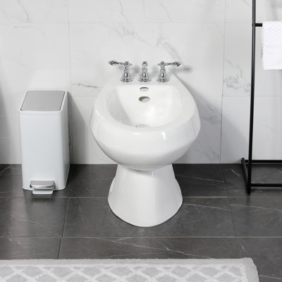 Robinet de bidet espacé vertical