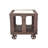 Lakela End Table, Made with Wood and Iron, 24x24x24-391565222