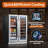 24 In. 21-bottle And 60 Can Dual Zone Freestanding/built-in Wine & Beverage Refrigerator With French Door