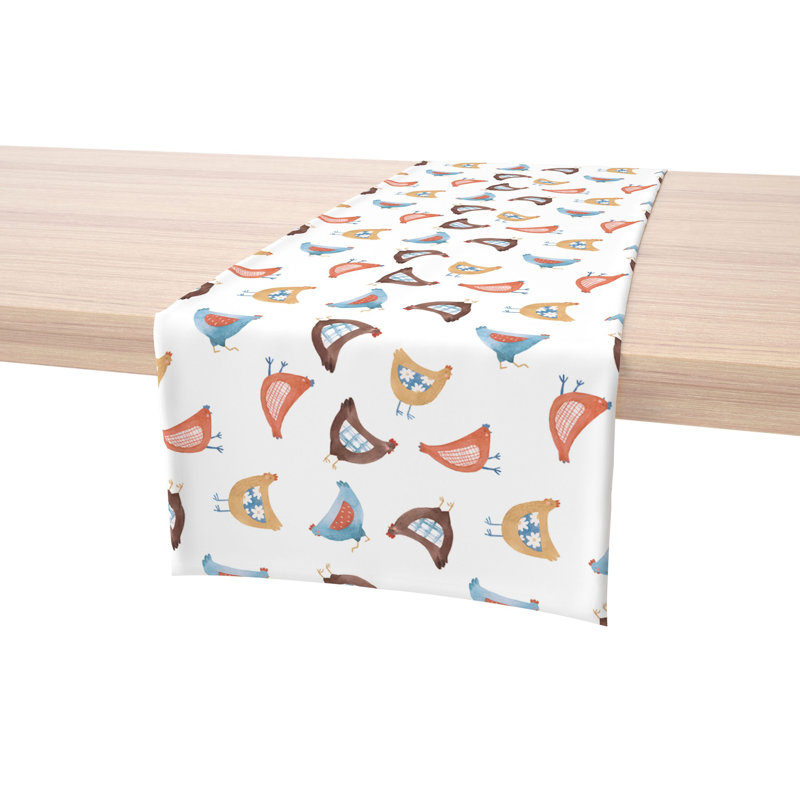 Rectangular Cotton Twill Table Runner