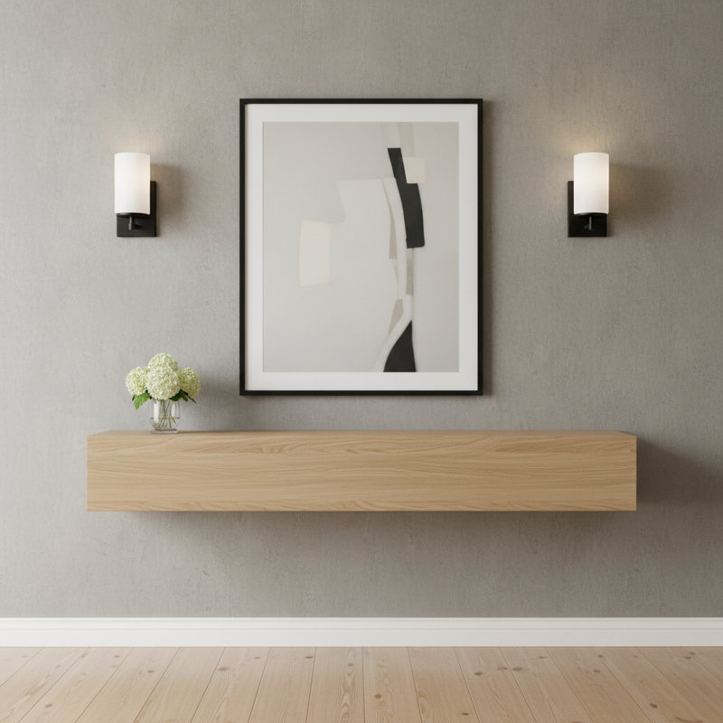 Applique murale / de salle de bain Altura à une lumière de Génération Éclairage , Non, Noir minuit