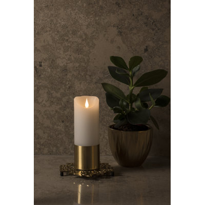 Unscented Flameless Pillar Candle