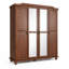 Armoire penderie 100% bois massif 4 portes Kyle-1733021137