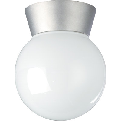 Plafonnier semi-encastré extérieur à 1 ampoule Chapin