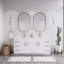 Ensemble de meuble-lavabo double 72 po Spring-89140824