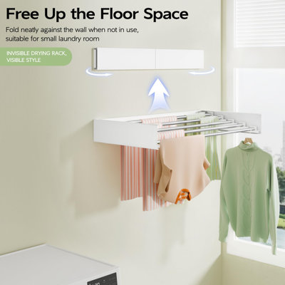 Stainless Steel Wall-Mounted Drying Rack