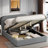 Semmie Upholstered Platform Bed with Hydraulic Storage System-752042737-752042736