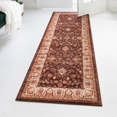 Tapis oriental rouge 