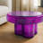 Elegant Glaze Glass Coffee Table-114216170
