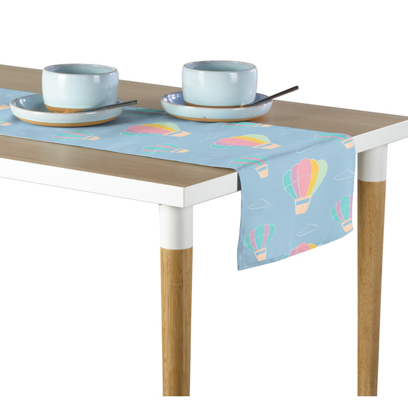 Brewer Geometric Table Runner, 108" L x 14" W