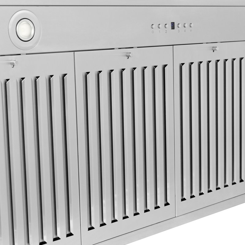Zline 48 In. Autograph Edition Stainless Steel Range Hood With Black Matte Shell And Polished Gold Handle, Bronze