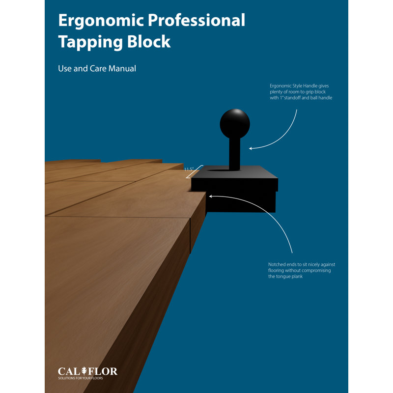 Ergonomic Professional Tapping Block