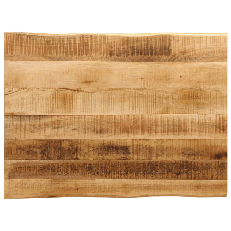 Solid Wood Table Top, 2.5cm H x 80cm W x 60cm D
