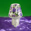 Blue Flowers Ceramic Night Light