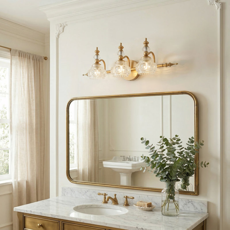 Maitiu 3 - Light Dimmable Vanity Light, Gold