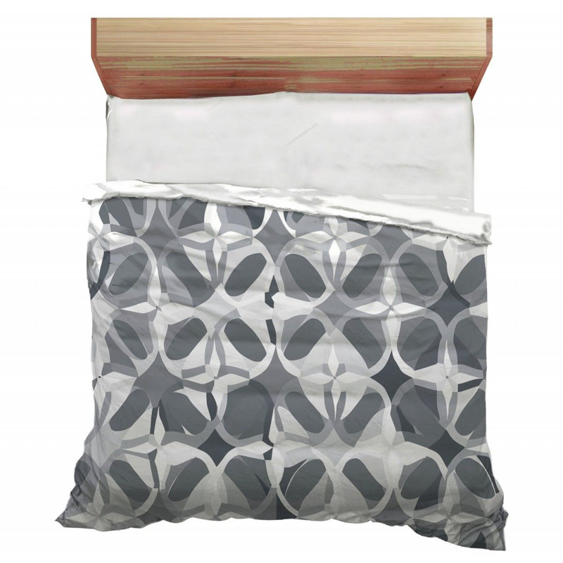 Geometric Pattern Microfiber / Polyester Comforter, Queen Comforter