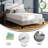 Green Tea Cooling Gel 3-Layer Memory Foam Mattress In A Box-1548686622