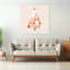 «Geometric Christmas Tree Abstract Contemporary Landscape Nature», reproduction d'art murale-1420713276