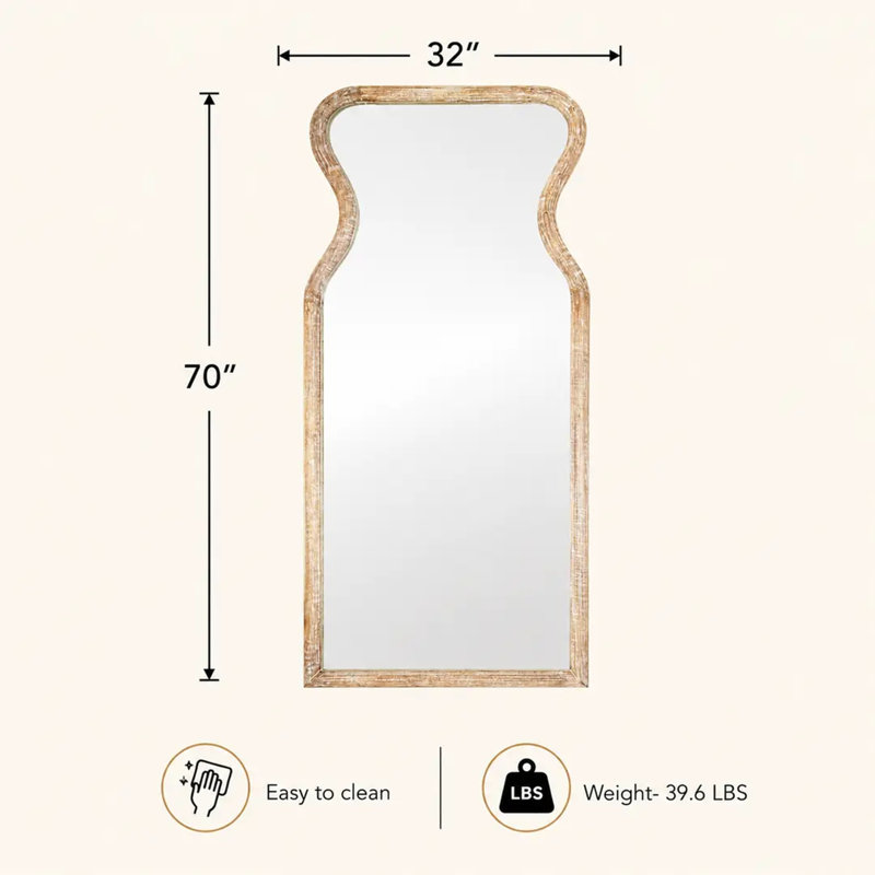 Miroir mural contemporain