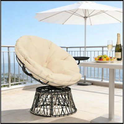Circle Chair,Swivel Outdoor Papasan Chair
