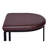 Upholstered Counter Stool with Metal Frame