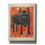 Toile épique Graffiti «Taurus No 1» par Andreas Magnusson, 40 po x 54 po
