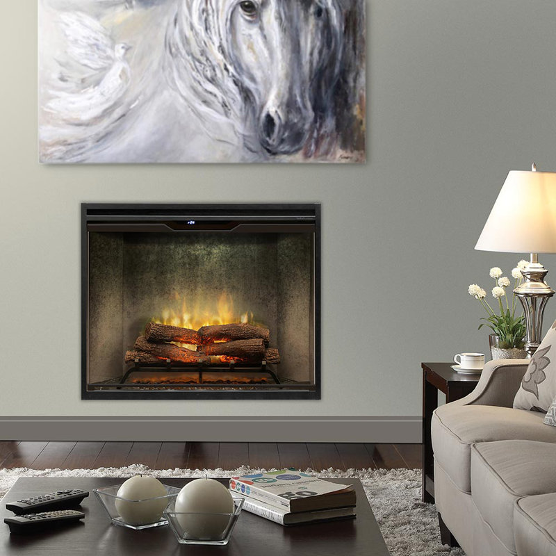 Intérieur de foyer électrique encastré Dimplex Revillusion, L 43,25 po x H 31 po x P 12,12 po