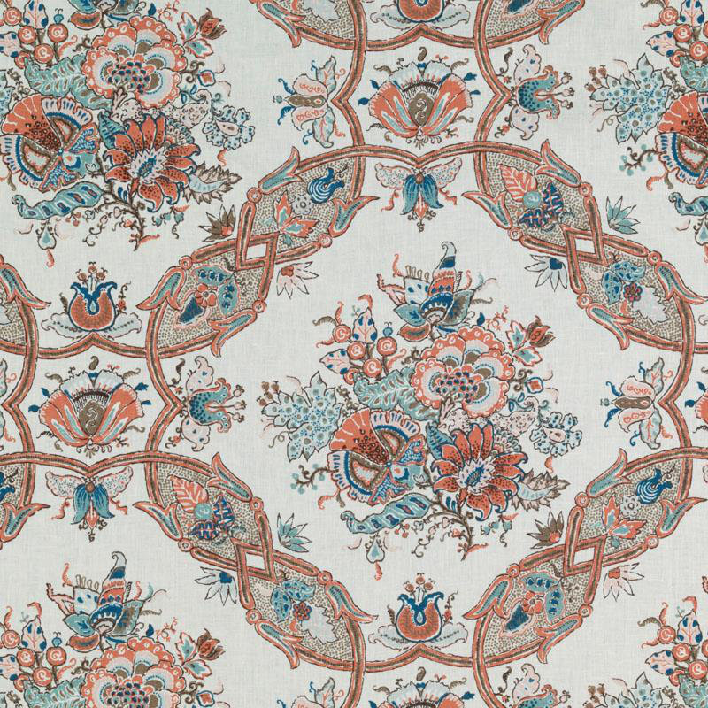 Tissu Duralee Sissy, Corail