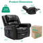 Fauteuil inclinable, chauffant et pivotant-1332392048