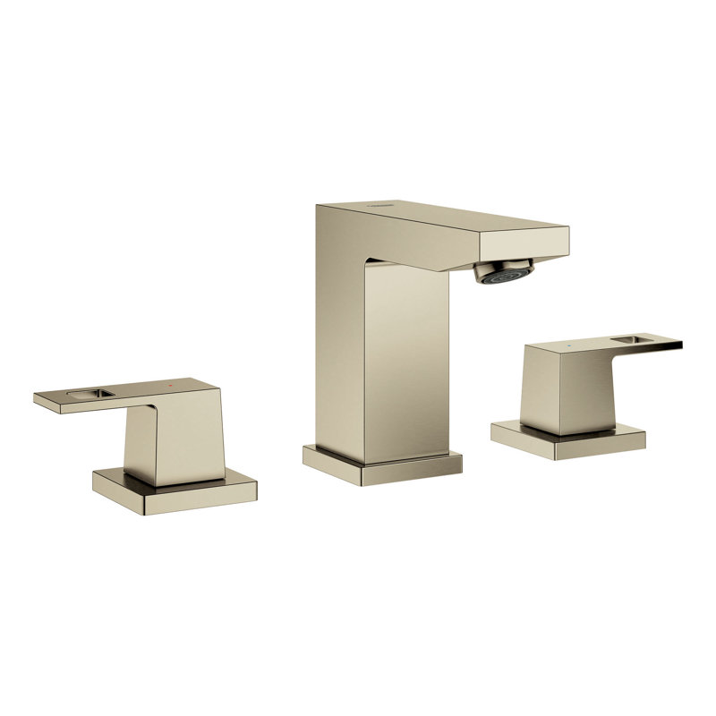 Robinet de salle de bain Eurocube®, Nickel brossé