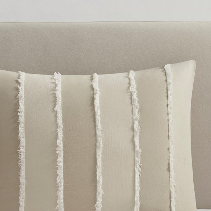 Bohemian Cotton Bedding Sets, Multicolor Stripe, Cozy Bedroom