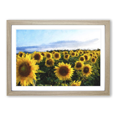 Sunflowers - Picture Frame Painting