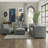 Raybourne Velvet Ottoman