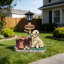 Statue de jardin Labrador