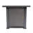28" Propane Gas Fire Pit Table, 50000 BTU Square Steel Fire Pit
