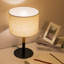 Lampe de table noire 16,2 po Ftima