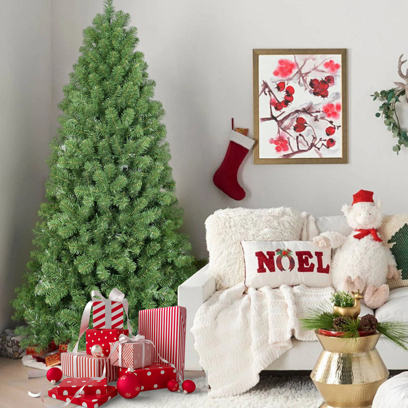 Arbre de Noël vert non éclairé, 9 pi