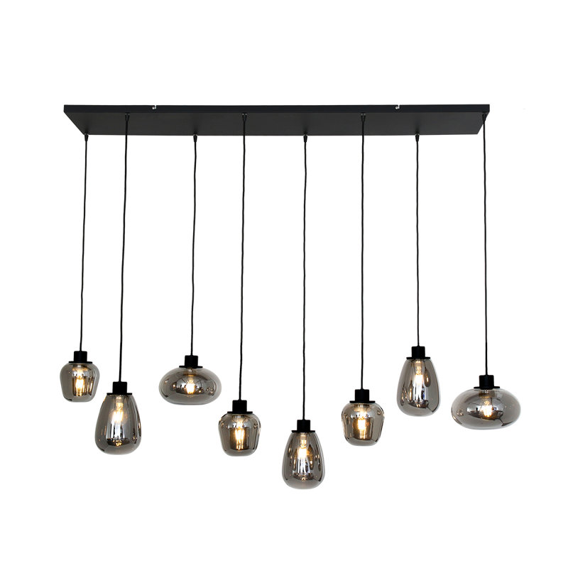 Jay 8 - Light Black Kitchen Island Pendant