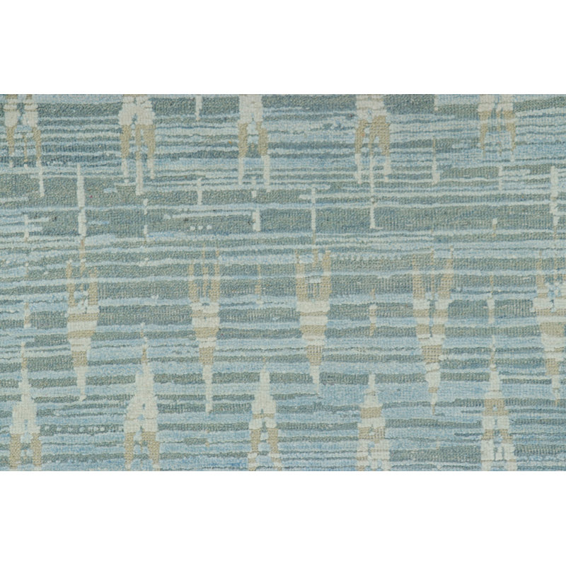 Handmade Silk and Wool Area Rug