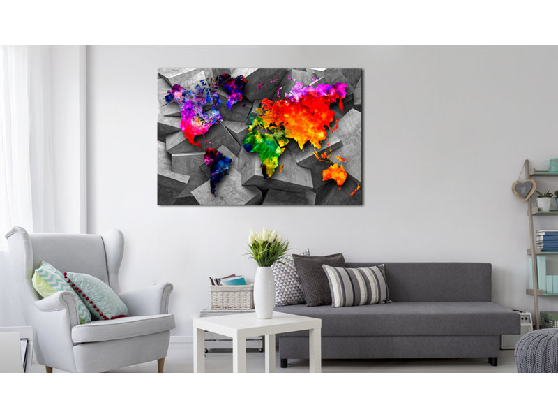 No Frame Print on Canvas, 90 cm H x 60 cm W
