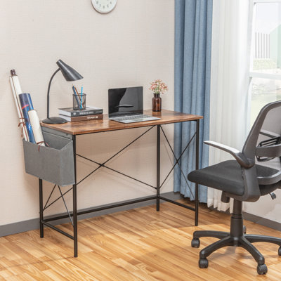 Bureau d'ordinateur, bureau minimaliste et moderne pour bureau à domicile, table pour ordinateur portable