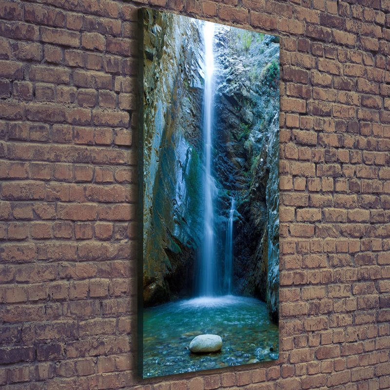 Waterfall - Wrapped Canvas Print