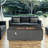 Rectangle 60000BTU Large Patio Propane Fire Pit Table-376689503