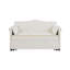 Canapé-lit en velours beige-2035719816