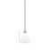 Paramount Stem Hung Pendant Shown With 6.25" Glass